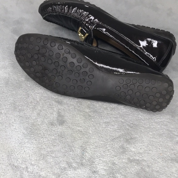 Vaneli Brown Shimmer Leather Driving Loafer Womens Size 7.5 A - Picture 11 of 12